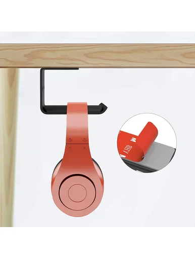 Under Desk Headphone Hanger - Buy headphone hanger, headphone hook, headphone holder for desk Product on Surealong